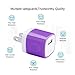 Wall Charger, NonoUV 5-Pack 1Amp Universal Home Travel Charger Plug USB Charging Adapter for iPhone 7/6/6S Plus, Samsung Galaxy S5 S7 S6 Edge, Note3 4 5, HTC, LG, Sony, PS4, Goggle, Nokia Phones