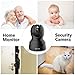 VOLGER Indoor 1080P HD WiFi Security Camera IP Camera Home Surveillance Nanny Cam Motion Detection Alert Two-Way Audio Night Vision Remote Control (Black)