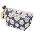 Cosmetic Bag , Kinghard Portable Travel Makeup Case Pouch Toiletry Wash Organizer (Blue)