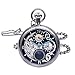 Regent Hills Brass Case Mechanical Open Face Pocket Watch with Hand Winding 9441CP-RVBK