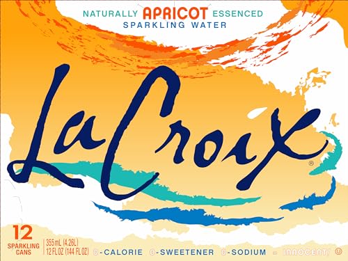 LA CROIX SPARKLING WATER APRICOT, 12OZ CANS (12 PACK)