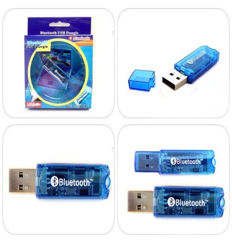 Wireless USB 2.4ghz Bluetooth 2.0 Dongle Adapter for Pc Laptop Notebook