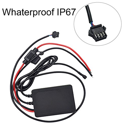 NBWDY Universal 18 Kinds of Color Dual IR/RF Wireless Remote Control Led RGB Controller for Motorcycle bike led accent strip light kit - Thumbnail 2