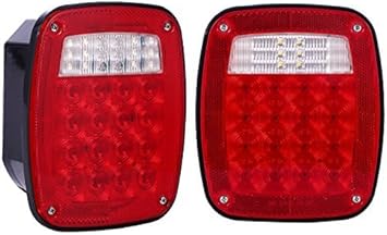 Vouke 38 LED 12V Universal Tail Brake 