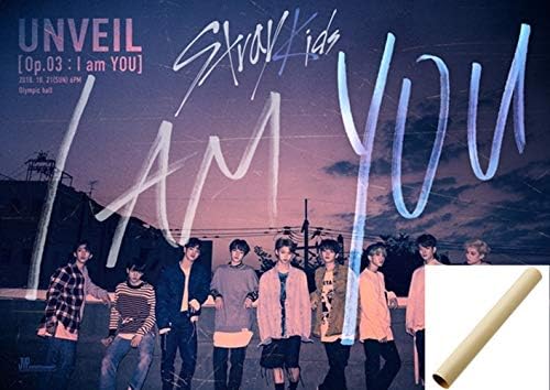 STRAY KIDS - [I AM YOU] (You ver) 3th Mini Album Pre-order benefit + Unfolded Poster in tube