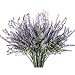 Butterfly Craze Artificial Lavender Plant with Silk Flowers for Wedding Decor and Table Centerpieces - 4 Piece Bundle primary