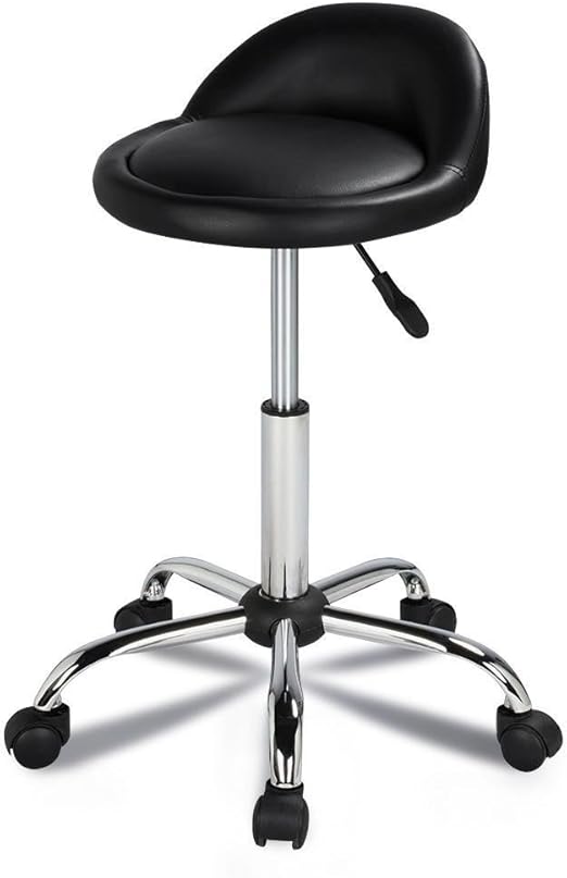 Popamazing Beauty Salon Spa Swivel Chair Gas Lift Facial Stool Massage