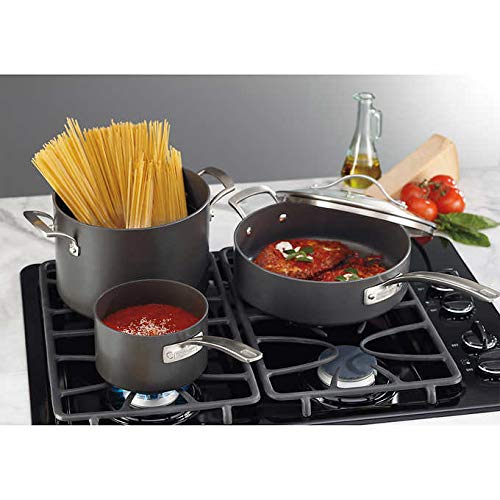 Kirkland Signature 15Piece Durable Hard Anodized Aluminum NonStick Teflon Cookware Set