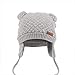 XIAOHAWANG Warm Baby Hat Cute Bear Toddler Earflap Beanie for Fall Winter (2-3 Years, A-Grey)