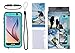 Waterproof case for Galaxy S6, Merit Full-body Underwater Waterproof Shockproof Dirtproof Durable Full Sealed Protection Case Cover for Samsung Galaxy S6 (Aqua Blue)