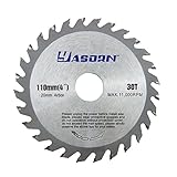 Yasorn 4 inch 28 Tooth Alloy Wood Cutting Wheel Circular Saw Blade 1pcs