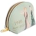Simplicity Vintage 1940's Fashion Pleather Small Pouch Bag, 4.8'' x 3.3''