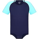 Landofgenie Men Short Sleeve Romper Pajama Bodysuit One Piece Crotch Snap Onesie