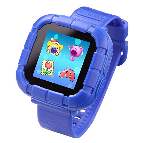 Kids Smart Watch Phone, GPS Tracker Smart Wrist Watch with SOS Anti-Lost Alarm Sim Card Slot Touch Screen Smartwatch for 3-12 Year Old Children Girls Boys Compatible for iOS Android (Blue2)