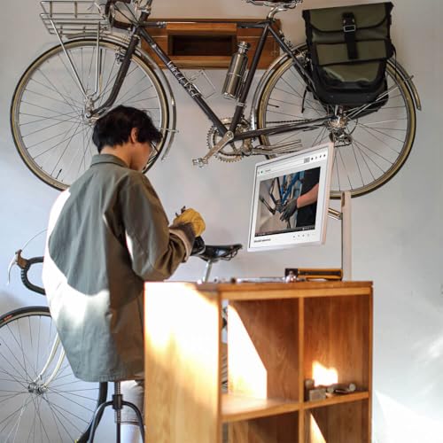 LG 27-Inch Class StanbyMe 1080p-Portable Touch-Screen-Monitor 27ART10AKPL, Built-in Battery, Full Swivel Rotation, 60Hz Refresh Rate, Calming Beige