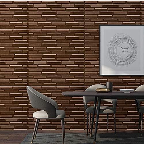 Xrxy 3d粘着ウォールステッカー ホワイトグレーレンガの壁紙の自己接着接触ペーパーホームデコレーションの背景の壁パネルドアステッカークリスマスの装飾 Diyの壁紙 Color J B0xm4vcj 4 933円