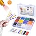 Pointool Heat Shrink Tubing Kit-Wire Shrink Wrap Tubing Wire Heat Shrink Tube Kit Insulation Electrical Colored Assorted Heat Shrink Tubing Assortment Electronics for Wires(Shrink Ratio2:1,650Pcs)