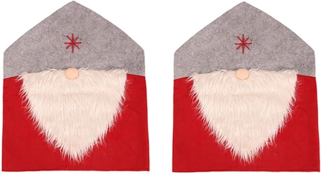 santa hat chair covers set of 2