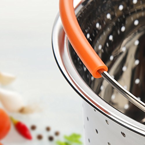 Instant Pot Steamer Basket, 6 or 8 qt Pressure Cooker Accessories, Premium Instapot Insert and Colander, Perfect for Steaming Vegetables Eggs Fruits by HAOZAN - Thumbnail 2