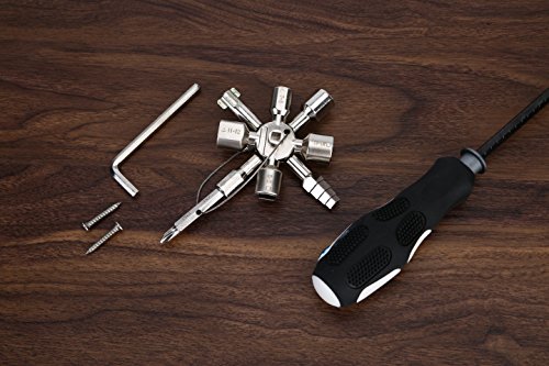 OCGIG Multifunctional Marine Tools Twin Key Universal Control Cabinet Key Torque Wrenches Cross Key With 10 in 1 CNC Key Train Door Key