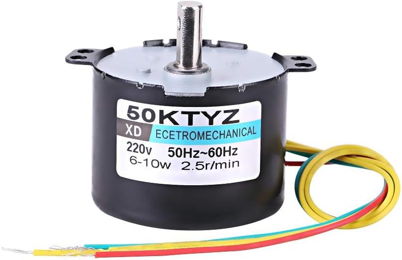 Synchronous Motor,Permanent Magnet Motor 220V AC Motor 50KTYZ Mainly Used in Instrument Automation (1#): Home & Kitchen