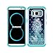 S8 Case, MagicSky [Shock Absorption] Studded Rhinestone Bling Hybrid Dual Layer Armor Defender Protective Case Cover for Samsung Galaxy S8(Mermaid)