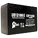 3 Pack 12V 10Ah Replacement for Neuton CE6 Battery - 36V 10AH UB12100-S Battery for Neuton Mowers, Electric Lawn Mower Batteries, SLA Sealed Lead Acid AGM