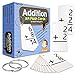 Star Right Education Addition Flash Cards, 0-12 (All Facts, 169 Cards) with 2 Rings - Addition Flashcards