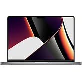 2021 Apple MacBook Pro with Apple M1 Max Chip (16-Inch, 64GB RAM, 2TB SSD) (QWERTY English) Space Grey (Renewed)