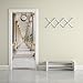 3D Door Decal Door Stickers Decor Door Mural Removable Vinyl Wall Art Door Wall Mural Door Wallpaper for Home Decor