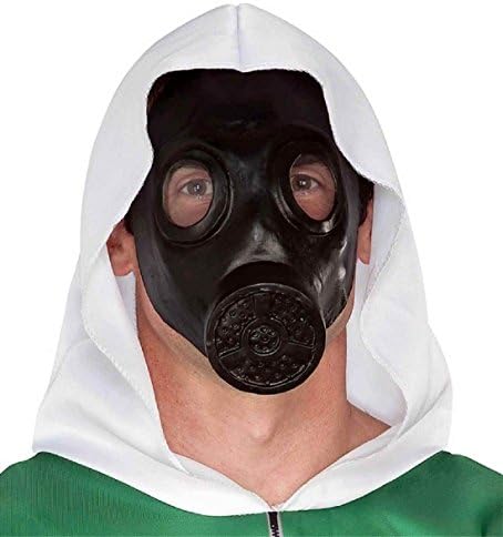 Goth Steampunk Cosplay GAS MASK Zombie Apocalypse Halloween Costume Accessory-A