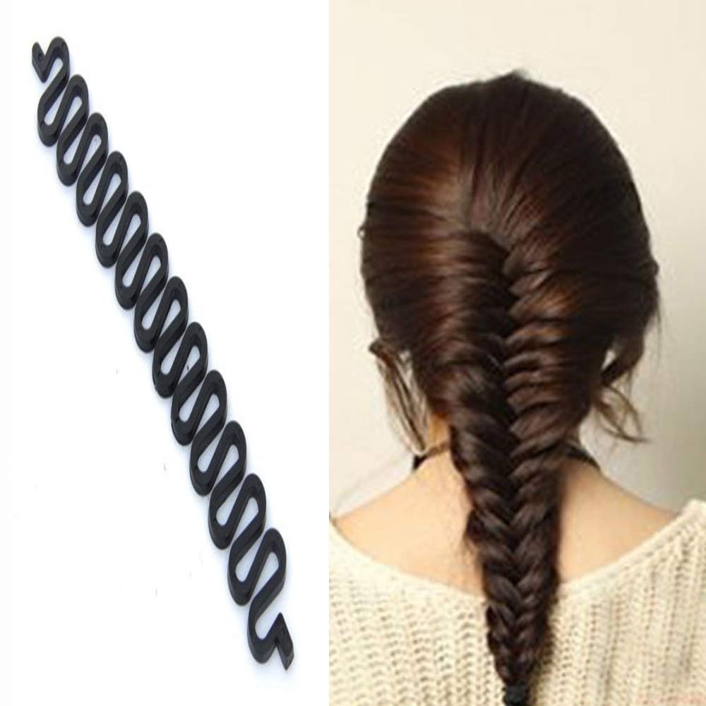 Buy 3nh 1pc Waves Braider Toolladymagic Hair Braidingblack Fish