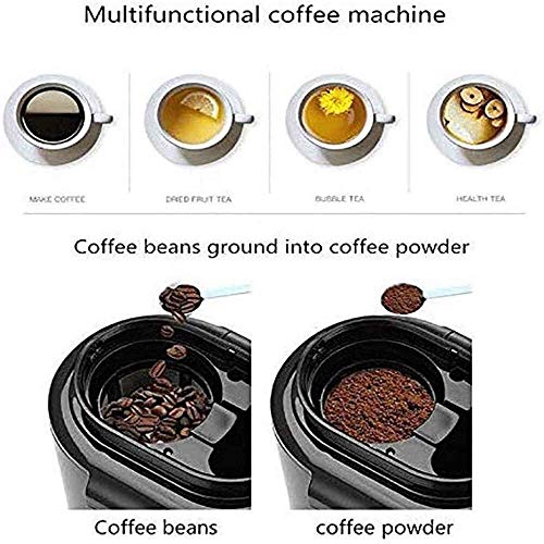 Kaffee-Maschine, Multifunktions Kleine Mini Filterkaffeemaschine - mit 0,6-Liter-Glaskaffeekanne verwendet Werden, um… – Bild 5