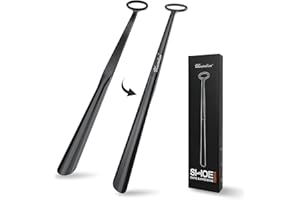 MAXIMILIAN Shoe Horn Extra Long Handle for Seniors Durable Sturdy Handled for Men Women, 29.5 Inches