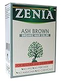Zenia Organic Henna Hair Color Ash Brown 100g