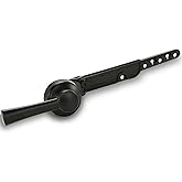 Korky Strongarm Metal Toilet Handle and Lever - Universal to Fit Front, Angled, Side, Left, and Right Mount Toilets - Matte B