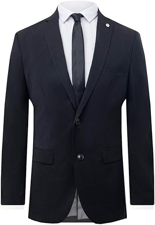 mens black skinny suit