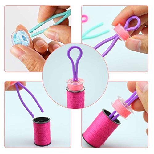 Bobbin Clamps Holders Thread Buddies, BENBO 36 Pieces Bobbin Holders