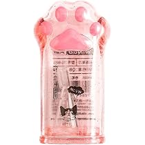 3 Taille-crayons Chat – Pattes Kawaii – Réservoir – Rose, Bleu, Vert – Lame PS – Set Cadeau écolier