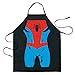 ICUP Marvel - Spider-Man Be The Hero Character Adult Size 100% Cotton Adjustable Black Apron