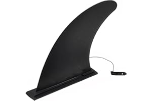 Jashem Surf Board Fin 9" Inflatable Paddleboard Replacement Fin for Paddle Board - Quick Release Slide Surfboard Fins