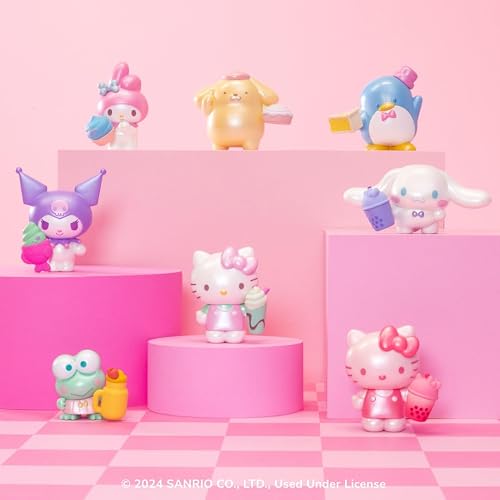 Hello Kitty & Friends Duckz – 6er Pack Gummienten Für Bad & Pool – Offizielles Sanrio-Spielzeug