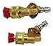 Hurleco Pressure Washer Nozzle Tips and Quick Connect Pivot Coupler – ¼ in, 3.0 GPM, 1500-3750 PSI, 0, 15, 25, 45, 60 – for Most Power Washer Spray Wands and Accessories – Free Industrial Cotton Bag