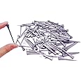 100pcs Steel 2 Inches E5 Horseshoe Nail Stainless Steel Horseshoe Tools for Horse Training Equestrian Sports