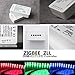 GLEDOPTO ZigBee LED Light Strip Controller RGBCCT 2ID Work as 2 Lights Dimmable App Control for RGB Warm White Cold White LED Strip Light Colors Changing Tape