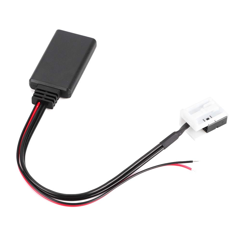KIMISS Cavo AUX Bluetooth per Auto Cavo AUX Bluetooth per Auto, adattatore per cavo AUX-in modulo Bluetooth per Auto a 12 pin adatto per E61 E62 E60