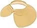 Simplicity Women's Straw Sun Visor Wide Brim UPF 50+ Roll-up Sun Visor Hat Beige