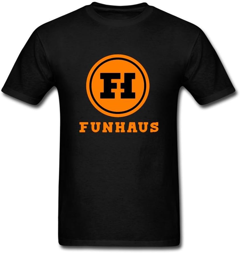 Hkerly Men's Funhaus Logo T-Shirts