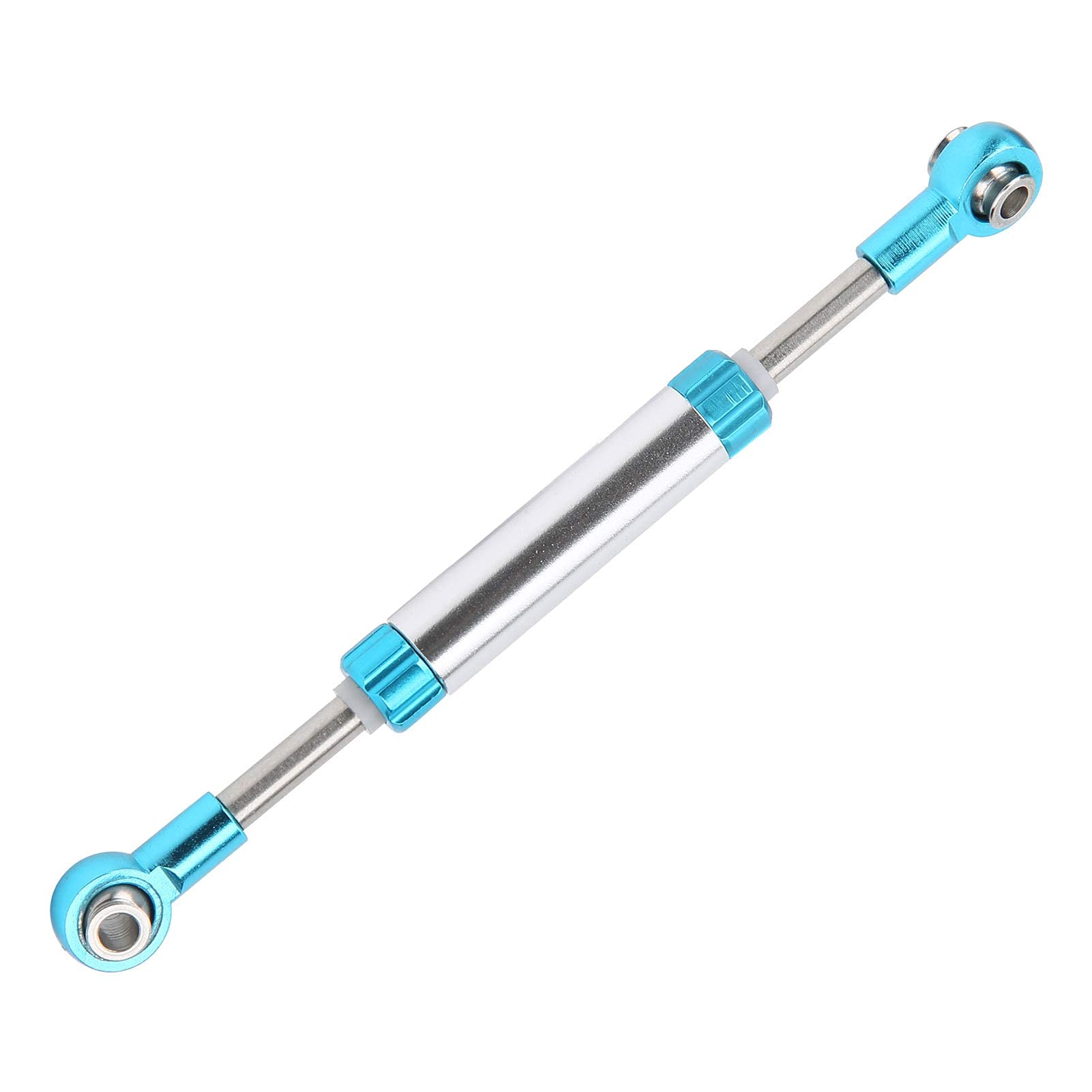 RC Car Servo Link Rod Aluminum Alloy 1/10 RC Car Steering Link Rod for Axial SCX10 1/10 RC Crawler(90‑96mm)