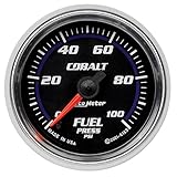 Auto Meter 6163 Cobalt Full Sweep Electric Fuel Pressure Gauge
